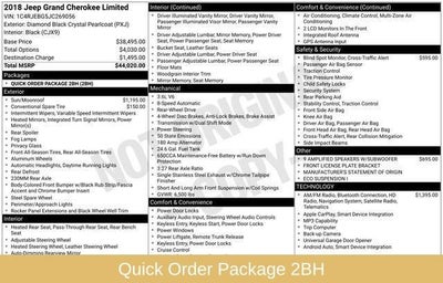 2018 Jeep Grand Cherokee Limited