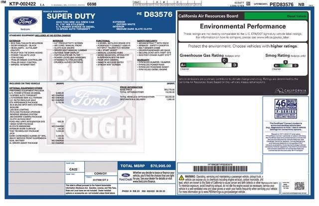2023 Ford Super Duty F-250 SRW XL