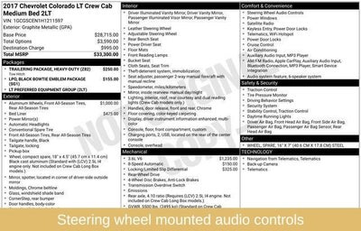 2017 Chevrolet Colorado 2WD LT
