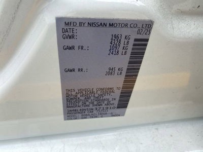 2025 Nissan Altima SV