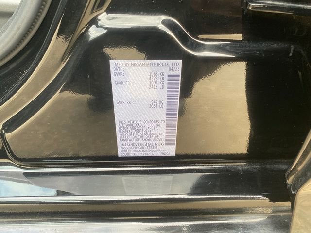 2025 Nissan Altima SV