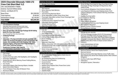 2025 Chevrolet Silverado 1500 LTZ