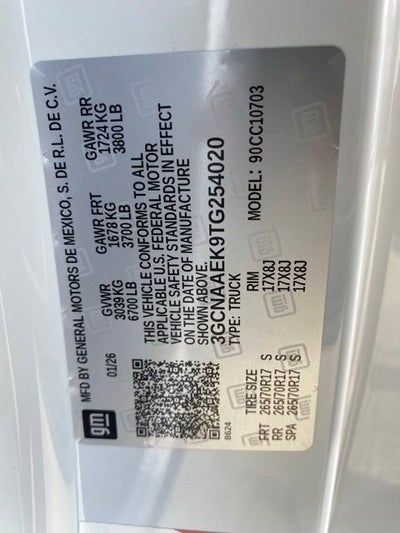 2026 Chevrolet Silverado 1500 WT