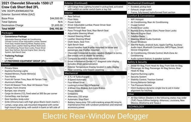 2021 Chevrolet Silverado 1500 LT