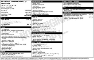 2013 Toyota Tundra 2WD Truck GRADE