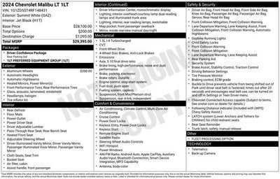 2024 Chevrolet Malibu 1LT