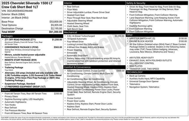 2025 Chevrolet Silverado 1500 LT