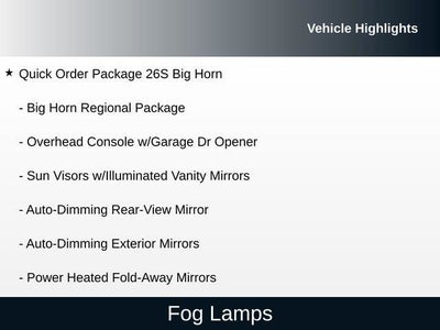 2017 RAM 1500 Big Horn