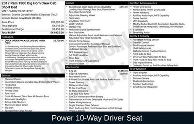2017 RAM 1500 Big Horn