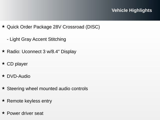 2018 Dodge Journey Crossroad