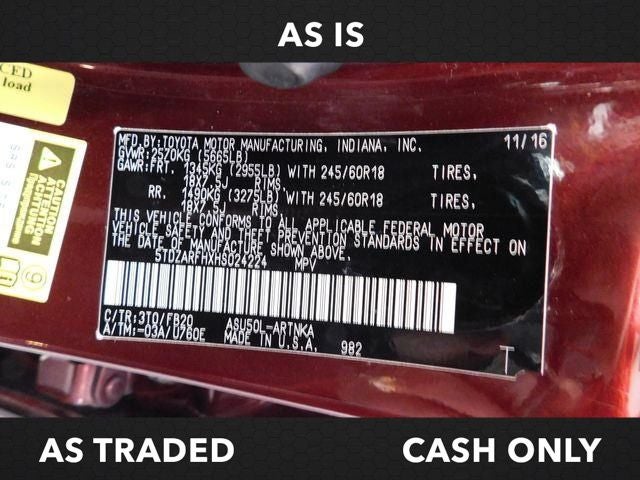 2017 Toyota Highlander LE