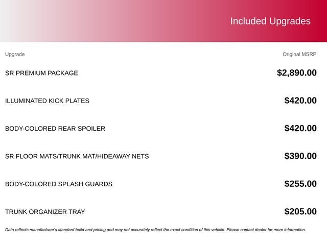 2025 Nissan Altima 2.5 SR