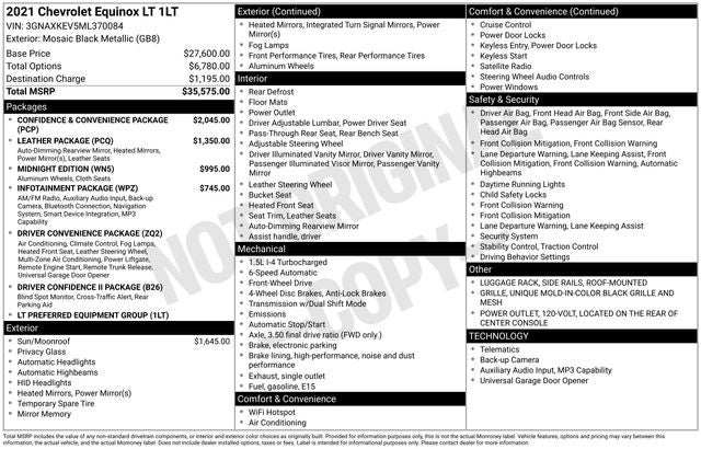 2021 Chevrolet Equinox LT