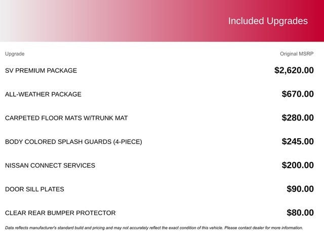 2025 Nissan Sentra SV