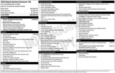 2022 Buick Enclave Essence