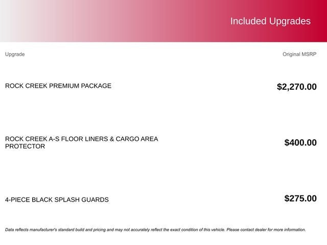 2026 Nissan Pathfinder Rock Creek®