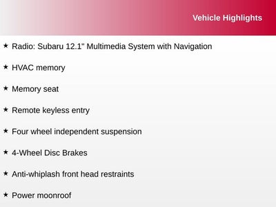 2026 Subaru Outback Touring XT