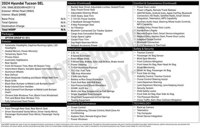 2024 Hyundai Tucson SEL