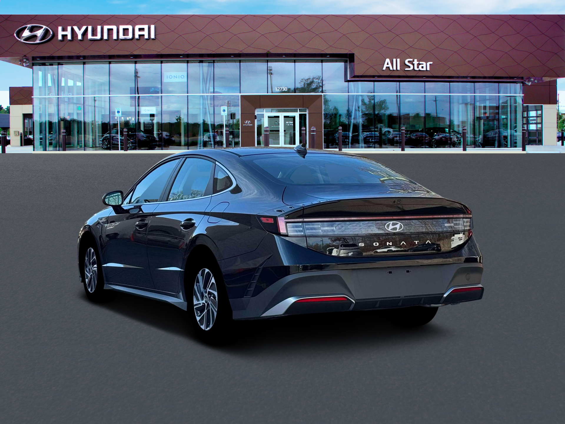 2026 Hyundai Sonata Hybrid Blue