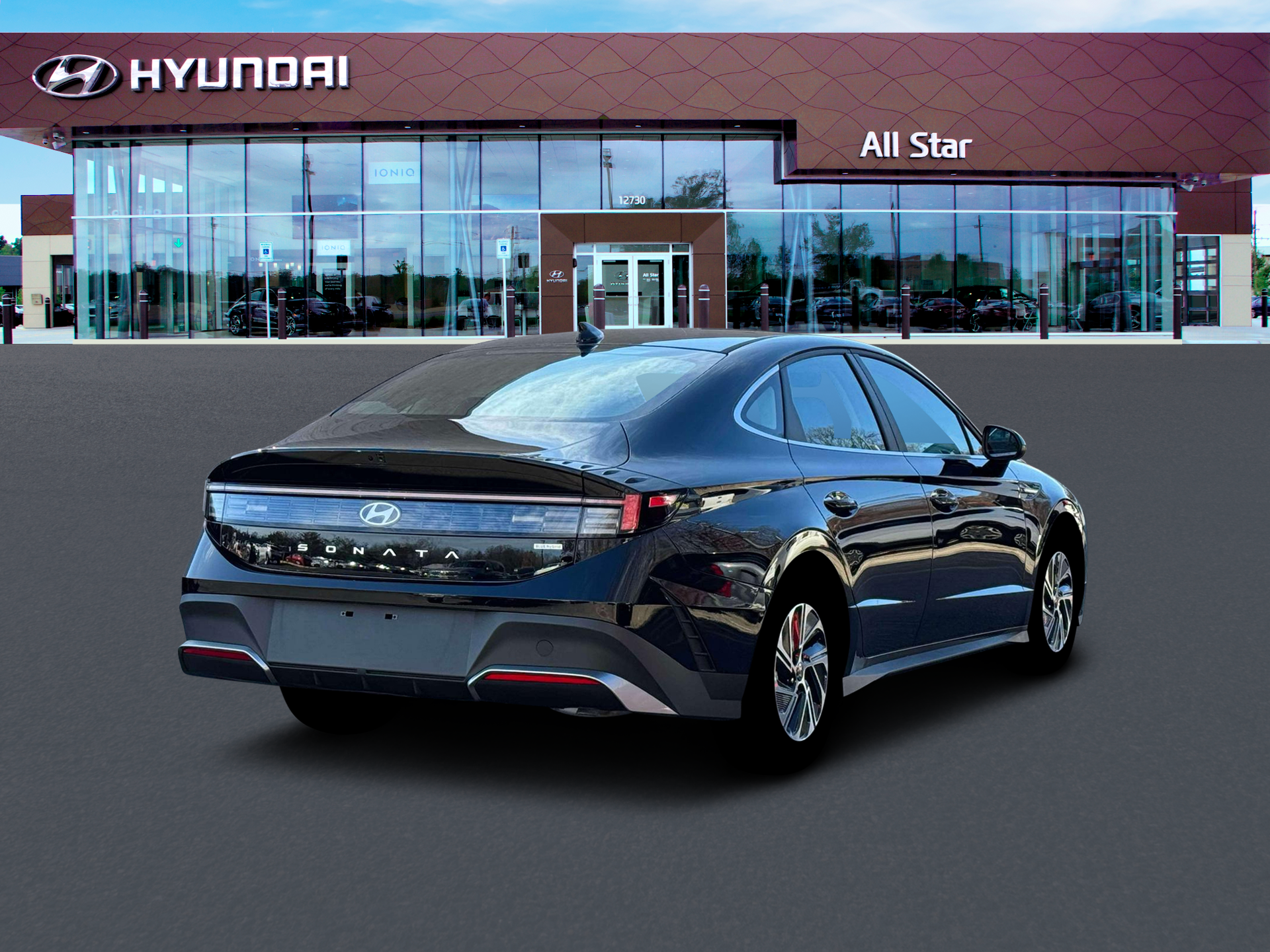 2026 Hyundai Sonata Hybrid Blue