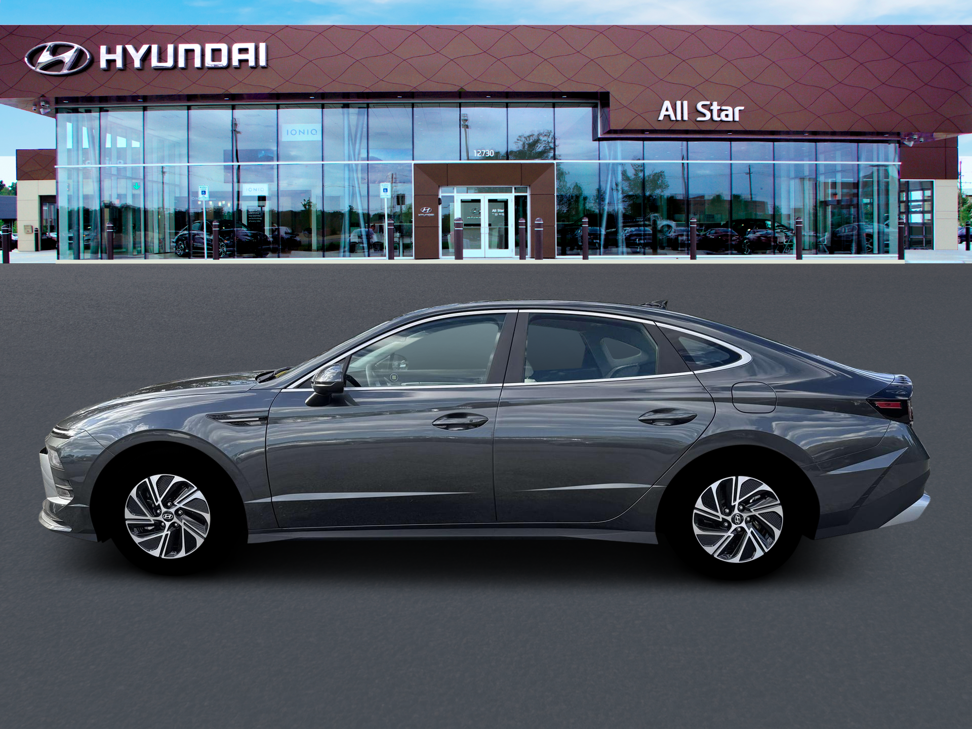 2026 Hyundai Sonata Hybrid Blue
