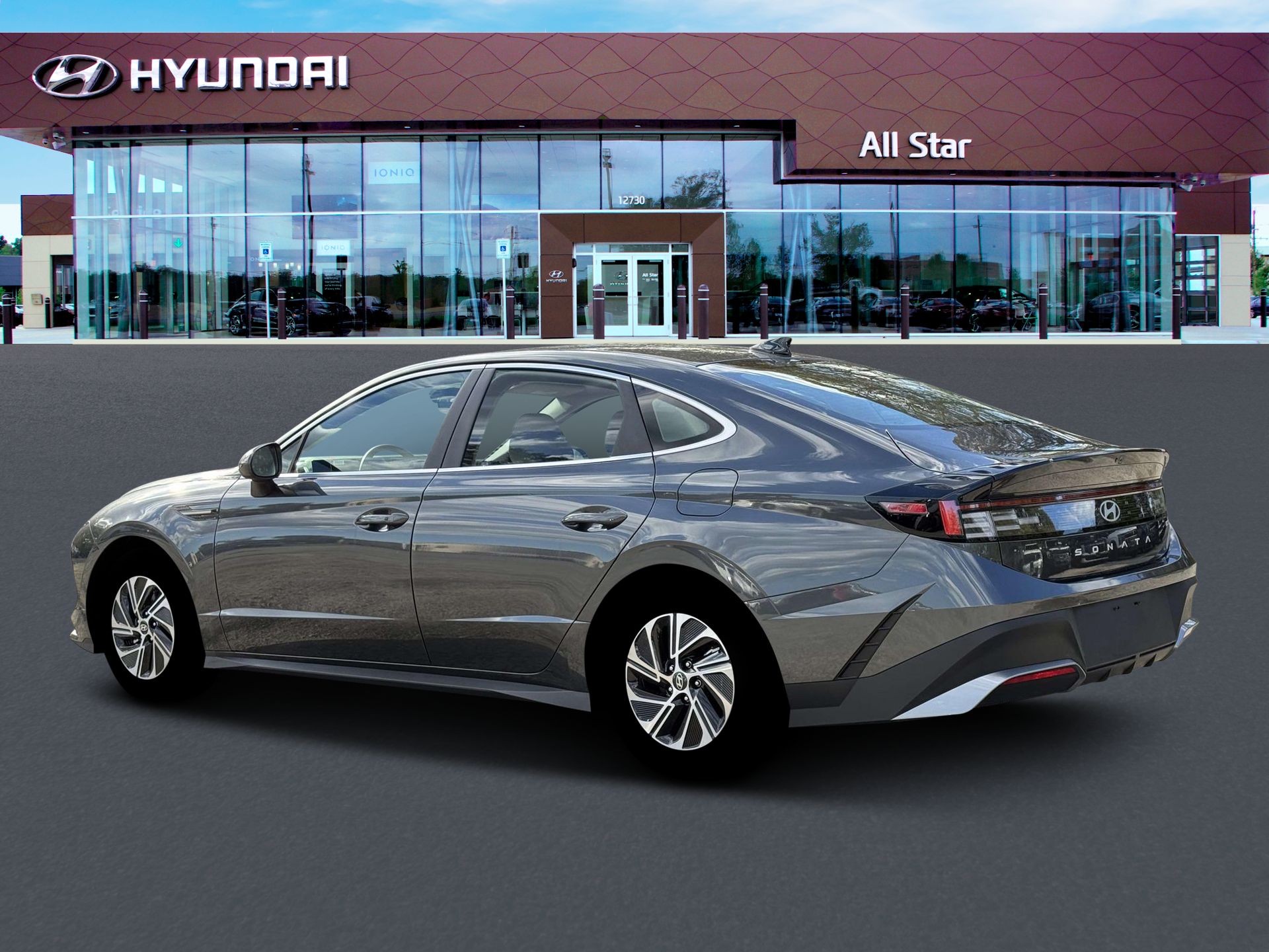 2026 Hyundai Sonata Hybrid Blue