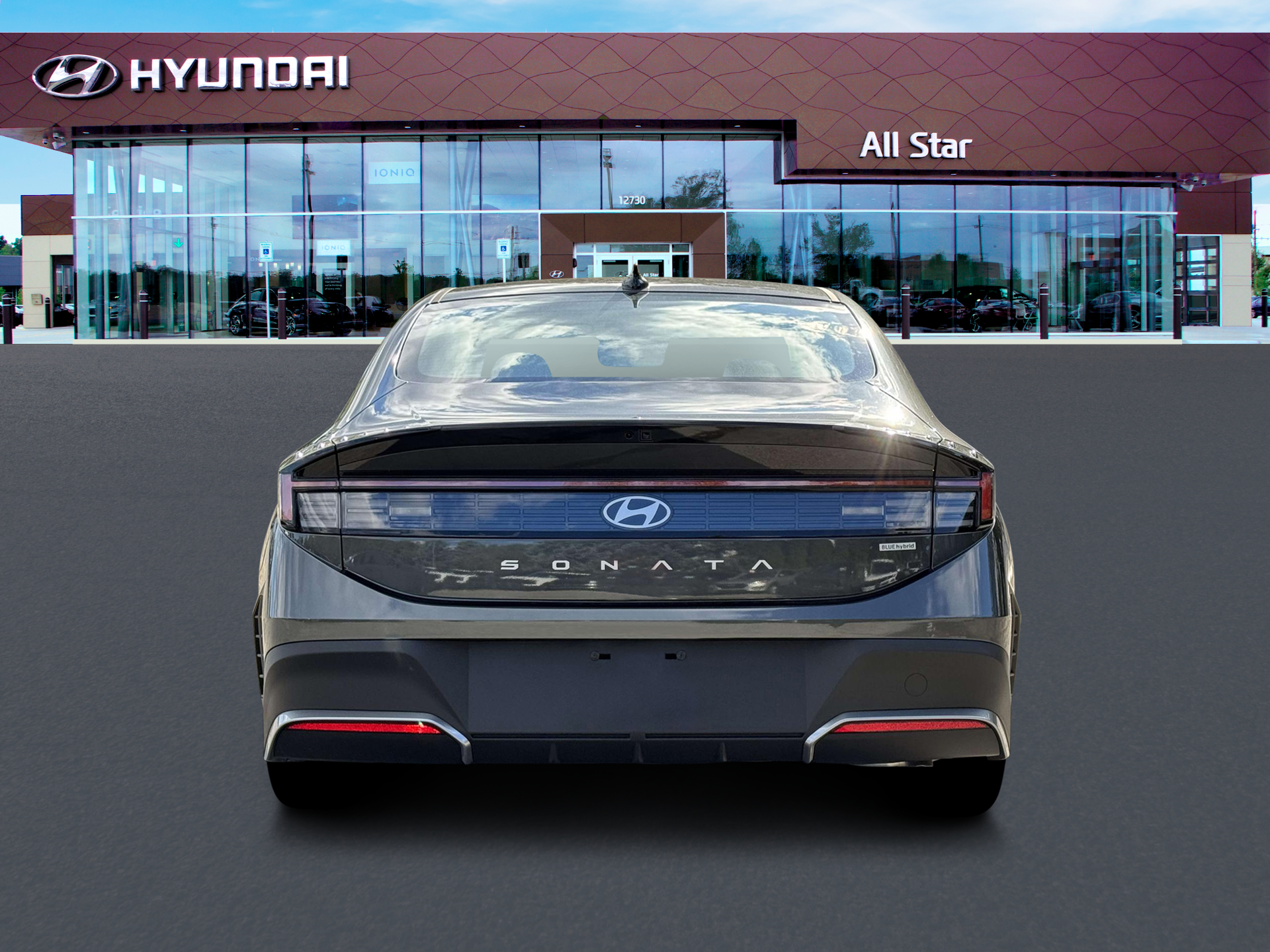 2026 Hyundai Sonata Hybrid Blue