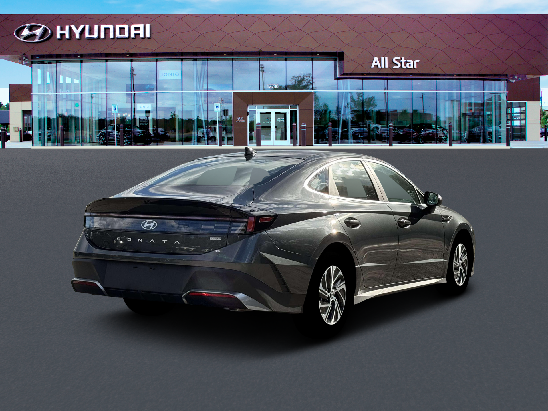 2026 Hyundai Sonata Hybrid Blue