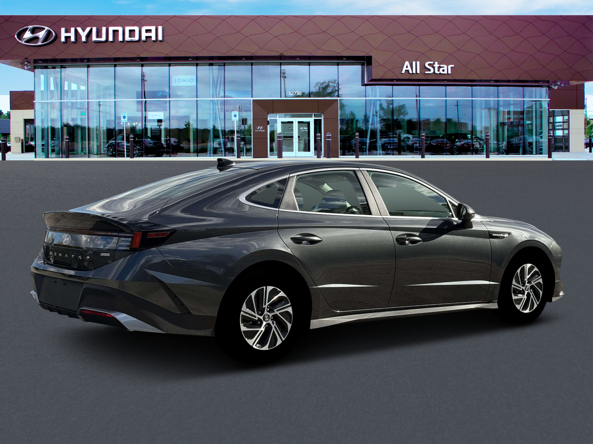 2026 Hyundai Sonata Hybrid Blue