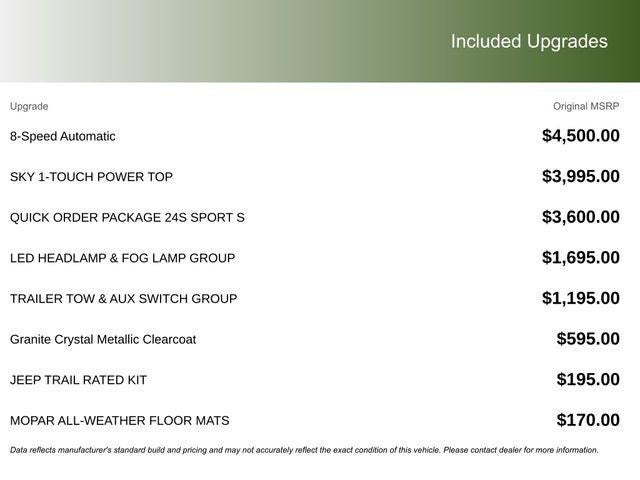 2025 Jeep Wrangler WRANGLER 4-DOOR SPORT S
