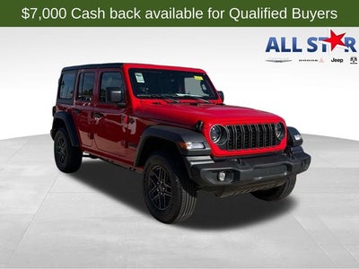 2025 Jeep Wrangler WRANGLER 4-DOOR SPORT S