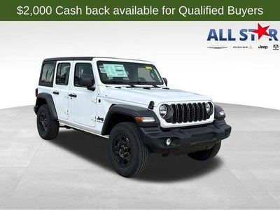 2026 Jeep Wrangler WRANGLER 4-DOOR SPORT