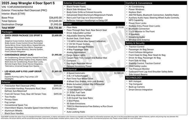 2025 Jeep Wrangler 4-Door Summit 4x4