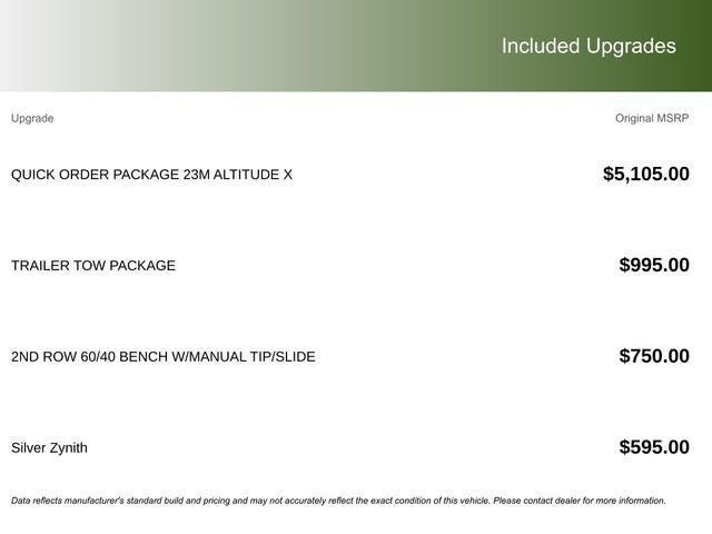 2025 Jeep Grand Cherokee GRAND CHEROKEE L ALTITUDE X 4X2