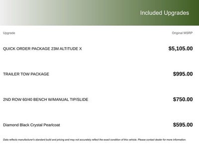 2025 Jeep Grand Cherokee GRAND CHEROKEE L ALTITUDE X 4X2