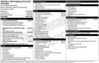 2024 RAM 1500 Tradesman