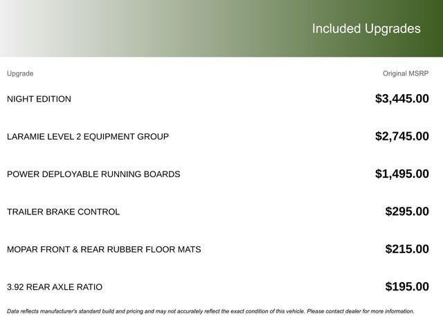 2026 RAM Ram 1500 RAM 1500 LARAMIE CREW CAB 4X4 5'7' BOX