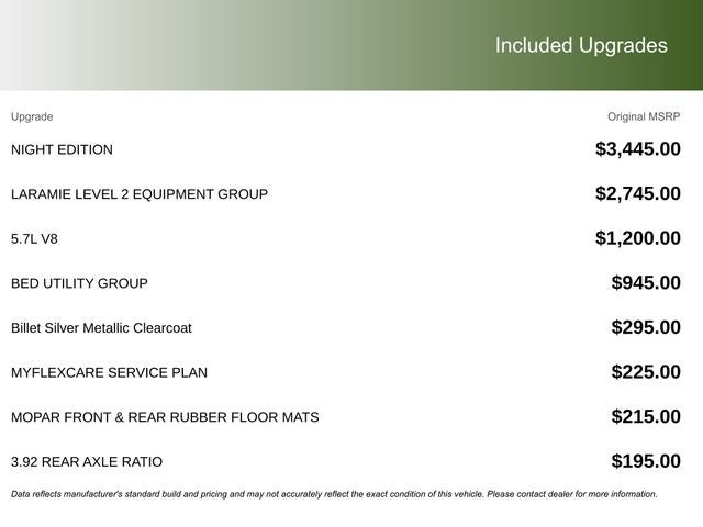 2026 RAM 1500 Laramie