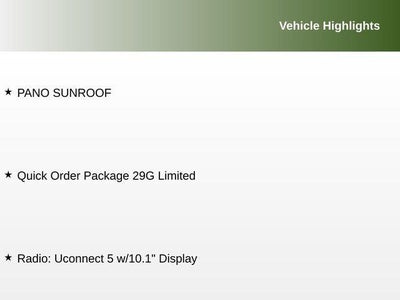 2024 Jeep Compass Limited 4x4