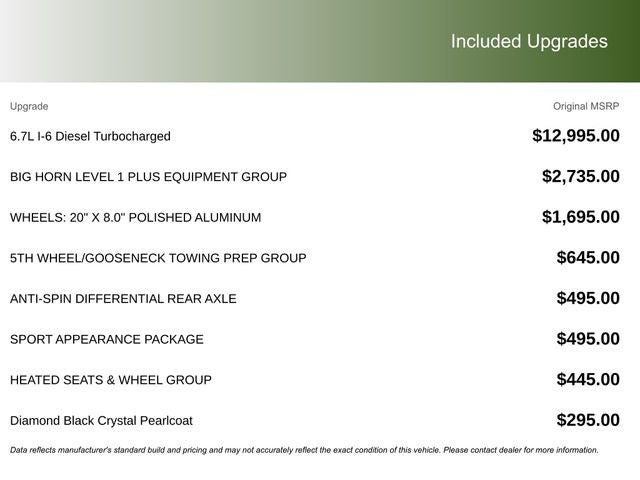 2026 RAM Ram 2500 RAM 2500 BIG HORN CREW CAB 4X4 6'4' BOX