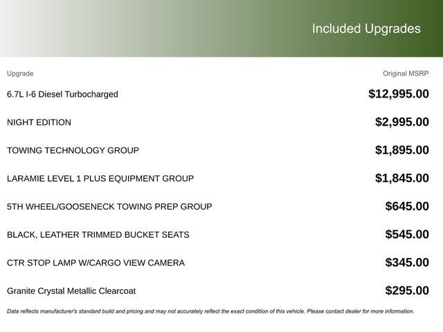 2026 RAM Ram 2500 RAM 2500 LARAMIE CREW CAB 4X4 6'4' BOX