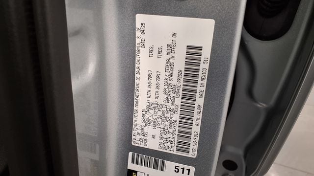 2025 Toyota Tacoma SR5