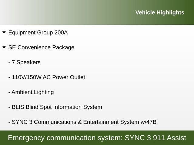 2019 Ford EcoSport SE