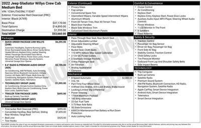 2022 Jeep Gladiator Willys