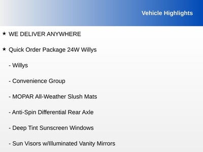 2022 Jeep Gladiator Willys