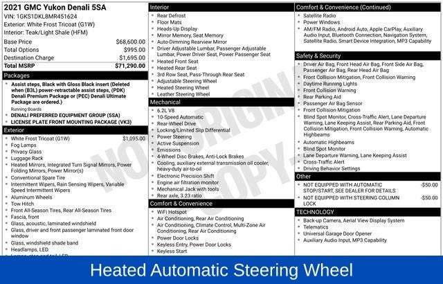 2021 GMC Yukon Denali