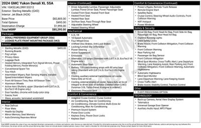 2024 GMC Yukon XL Denali