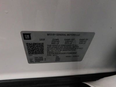 2019 Cadillac XT5 Premium Luxury