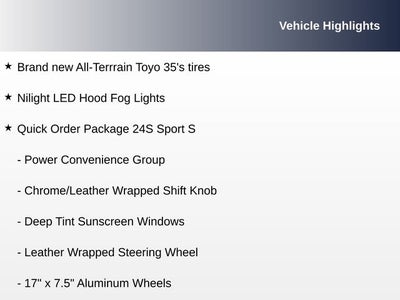 2018 Jeep Wrangler JK Unlimited Sport 2.5 in. Lift Kit