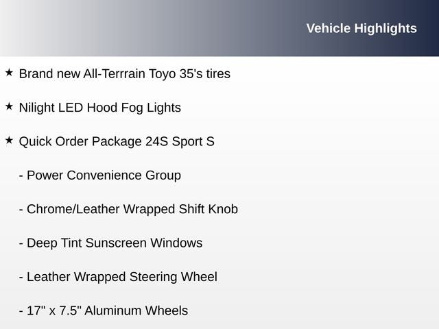 2018 Jeep Wrangler JK Unlimited Sport 2.5 in. Lift Kit